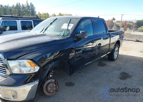 2019 Ram 1500 Classic Big Horn 4X4 6'4 Box z USA, uszkodzony, nr VIN 1C6RR7TT5KS658729